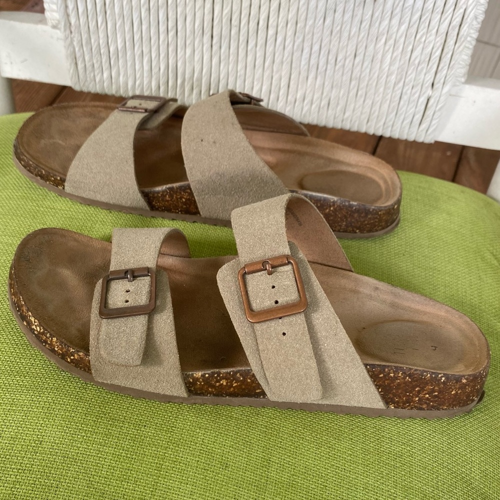 Women’s Time & Tru Slide Sandals